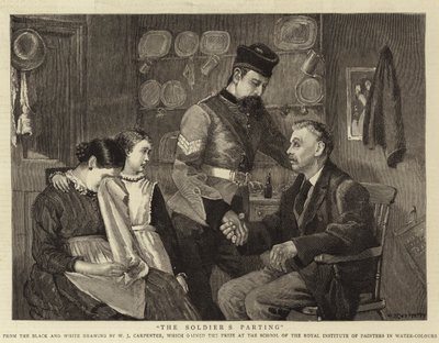 La despedida del soldado de William Carpenter